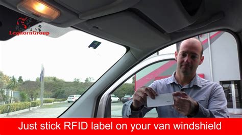 where to put rfid sticker|youtube windshield rfid tag.